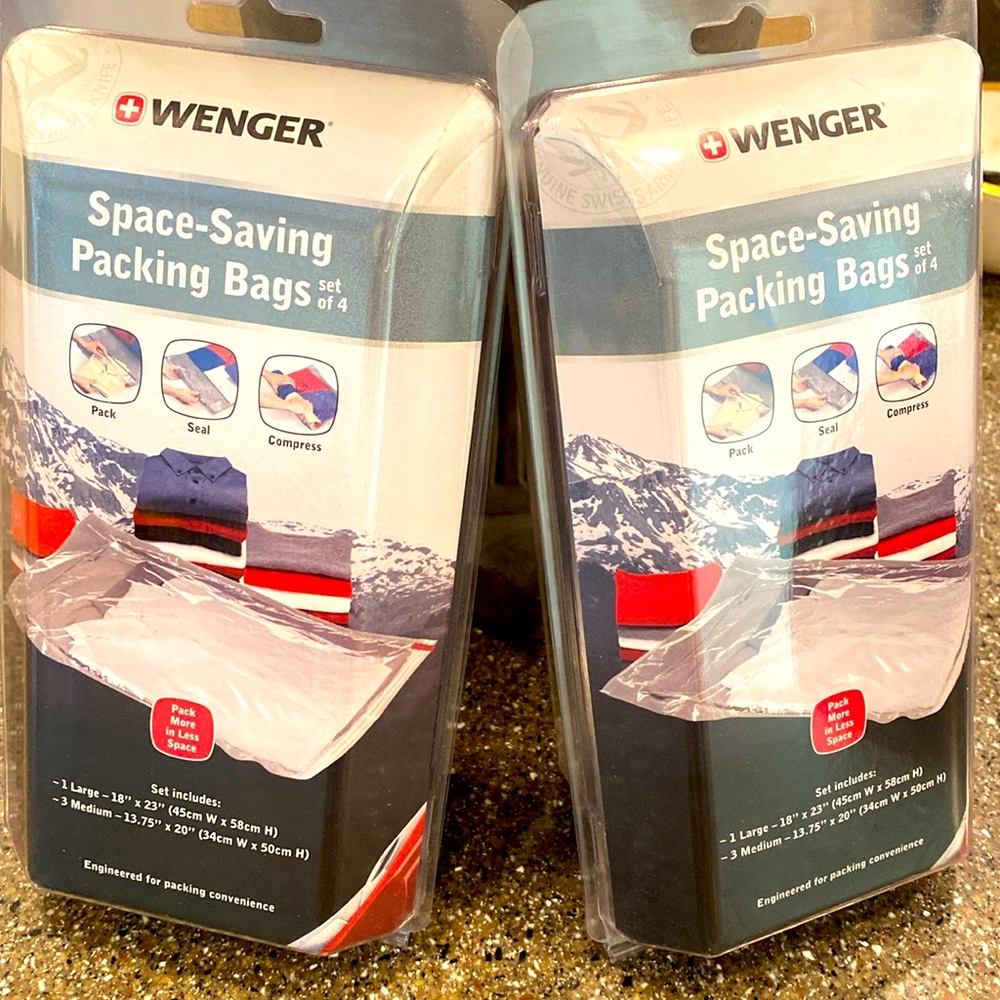 Wenger Space-Saving Travel Packing Bags